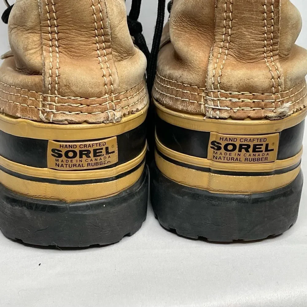 Sorel Caribou‎ Leather Kaufman Rubber Snow Boot - Men’s 9